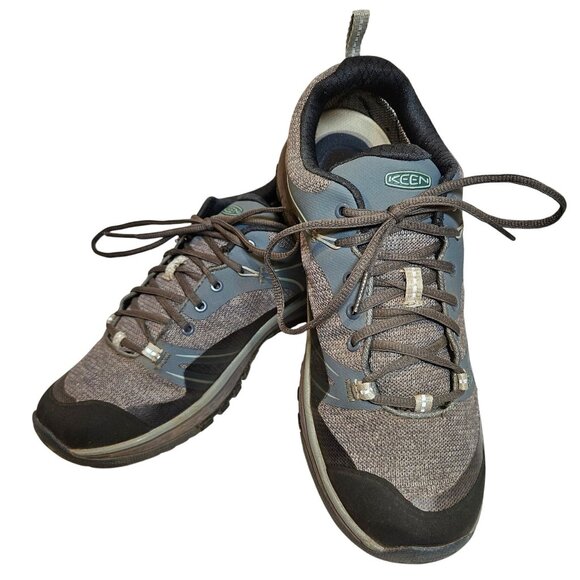 Keen Womens 7 Hiking Shoes Gray Durable Outdoor hiking trail running waterproof - Picture 1 of 13